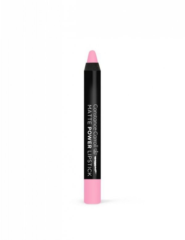 Constance Carroll Matte Power Lipstick Pomadka matowa w kredce nr 03 Bubblegum  1szt