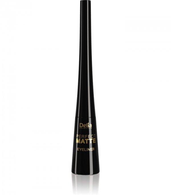 Delia Cosmetics Shape Master Eyeliner matowy w płynie Perfect Matte - Black 4ml