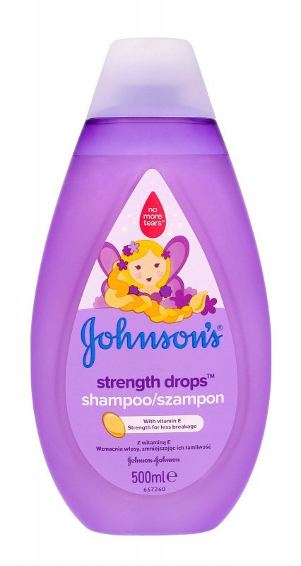 Johnson`s Szampon wzmacniający dla dzieci Strenght Drops 500ml