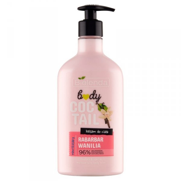 Bielenda Body Coctail Balsam do ciała nawilżający Rabarbar & Wanilia 400ml