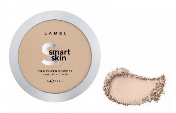 LAMEL Smart Skin Puder kompaktowy do twarzy Silk Cover nr 402 Beige 8g