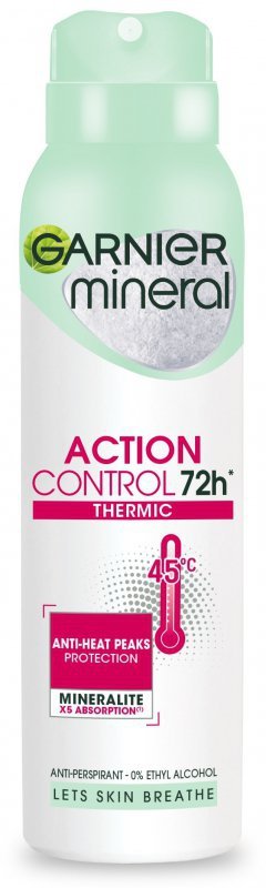 GARNIER Mineral Dezodorant spray Action Control 72h - Thermic  150 ml