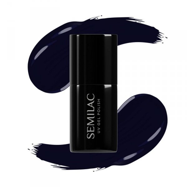 SEMILAC Lakier hybrydowy 420 Safari Night Blue 7 ml