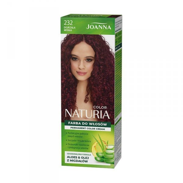 Joanna Naturia Color Farba do włosów nr 232 Dojrzała wiśnia