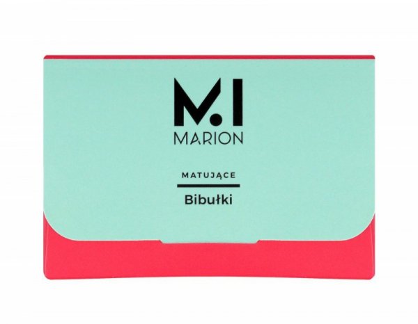 MARION Bibułki matujące do odświeżenia makijażu 50 szt