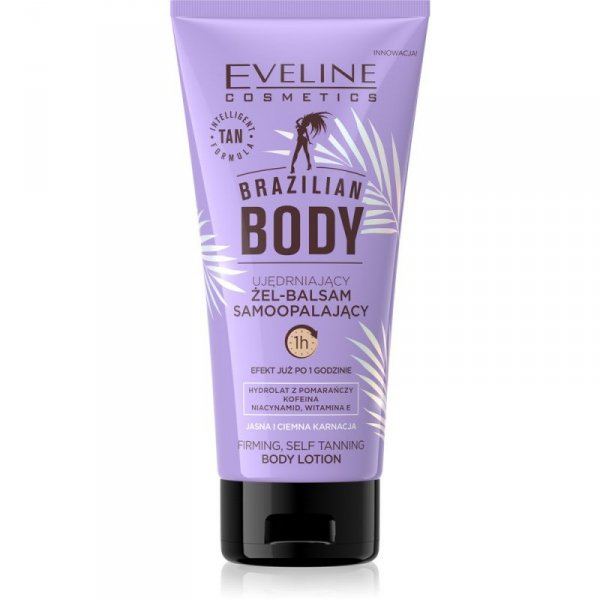 EVELINE Brazilian Body Ujędrniający żel-balsam samoopalający - jasna i ciemna karnacja 150 ml