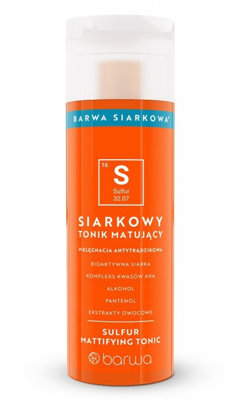 BARWA Siarkowa Tonik matujący 200 ml