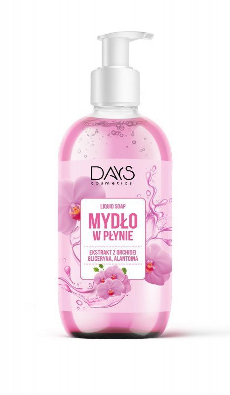 DAYS COSMETICS Mydło w płynie z ekstraktem z orchidei 500 ml