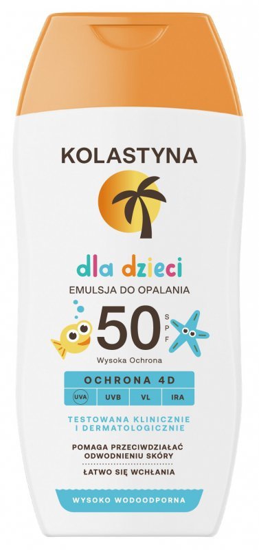 KOLASTYNA Emulsja do opalania dla dzieci SPF50  150ml