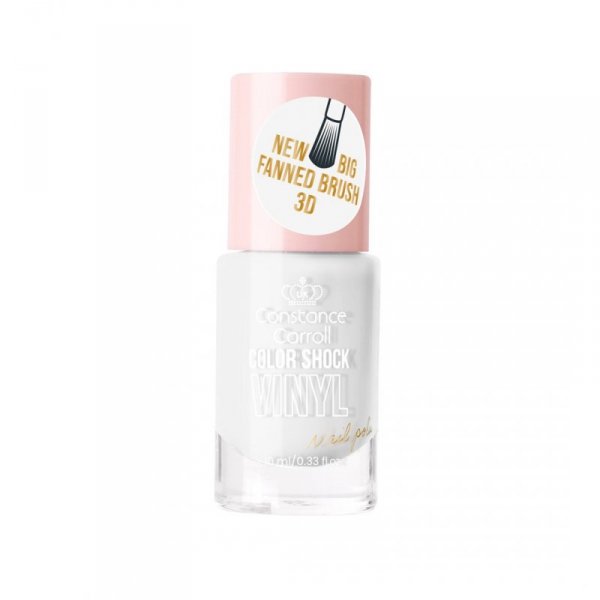 CONSTANCE CARROLL Lakier do paznokci z winylem nr 02 Snow 10 ml