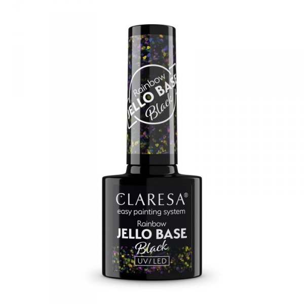 CLARESA Rainbow Baza hybrydowa - Jello Base Black
