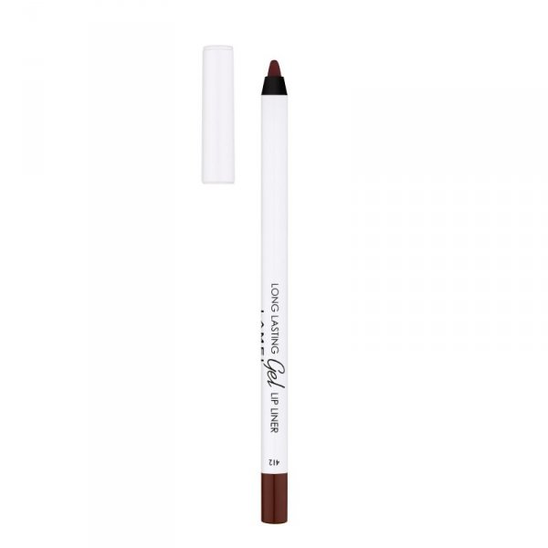 LAMEL Long Lasting Długotrwała żelowa konturówka do ust, nr 412