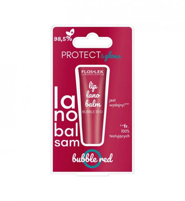 FLOSLEK Lanobalsam do ust Bubble Red 12 g