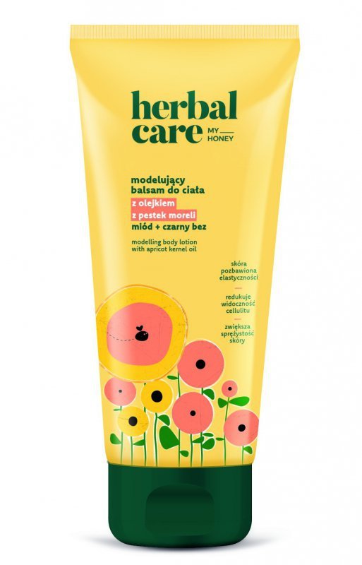 HERBAL CARE My Honey Modelujący Balsam do ciała z olejkiem z pestek moreli 200 ml
