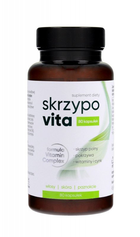 SKRZYPOVITA Vitamin Complex Suplement diety na włosy, skórę i paznokcie 1 op. - 80 kapsułek