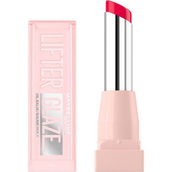 MAYBELLINE Lifter Glaze Pomadka - balsam olejkowy do ust nawilżający, 004 Cherry Swirl 2,8 g