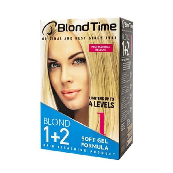 BLOND Time 1+2 Rozjaśniacz włosów do 4 tonów 120ml