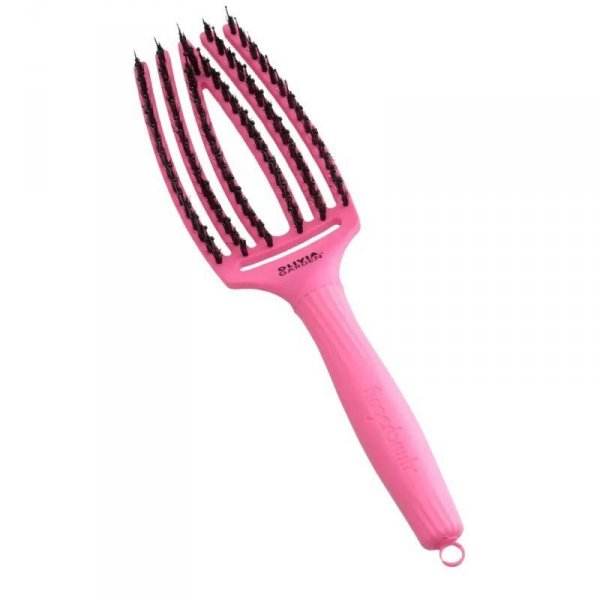 OLIVIA GARDEN Szczotka do włosów - Fingerbrush Dolce Vita Pink Granita