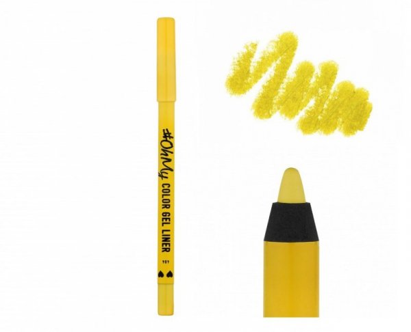 LAMEL OhMy Żelowa kredka do oczu Color Gel Liner nr 404 - Żółta 1,4g - termin 31.03.2026
