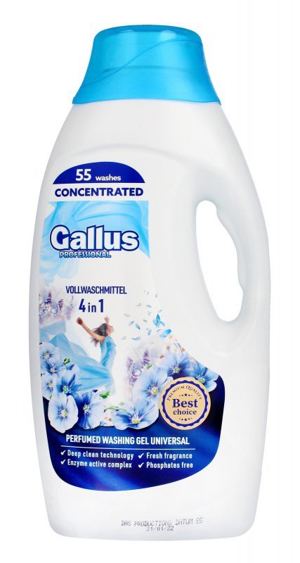 GALLUS PROFF. ŻEL d/prania 4w1 1,98L UNIVERSAL