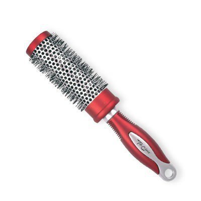 Top Choice Akcesoria do włosów Szczotka do włosów Exclusive rozm M okrągła silver/burgund  62025-01