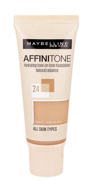 Maybelline Affinitone w tubie 24 Golden Beige  30ml