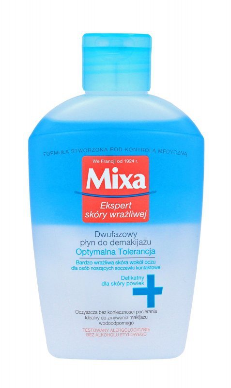 MIXA Płyn dwufazowy do demakijażu oczu 125ml