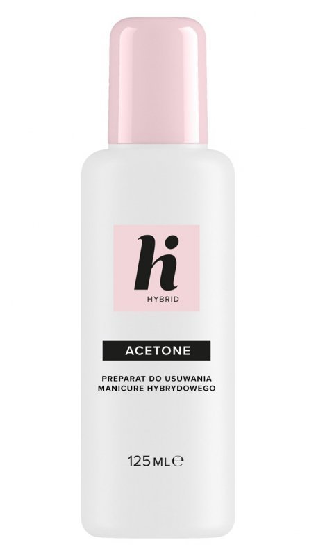 HI HYBRID Aceton do usuwania lakieru hybrydowego 125 ml