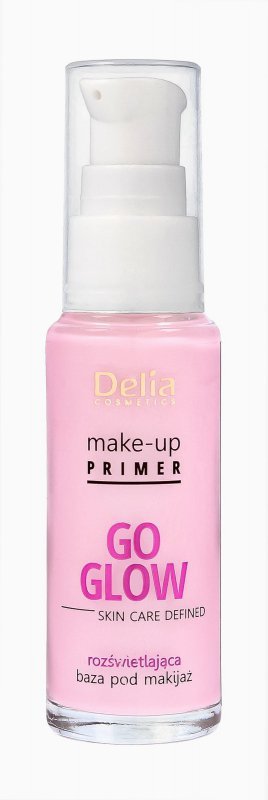 DELIA COSMETICS Go Glow Rozświetlająca Baza pod makijaż 30ml