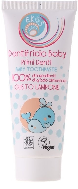 Baby First Teeth Toothpaste, Pierpaoli EKOS BABY