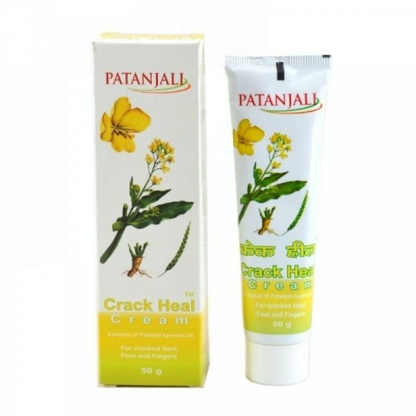 Patanjali Cracked Heel Foot Repair Cream, 50g