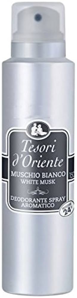 Dezodorant Białe Piżmo Muschio Bianco, Tesori d'Oriente, 150ml