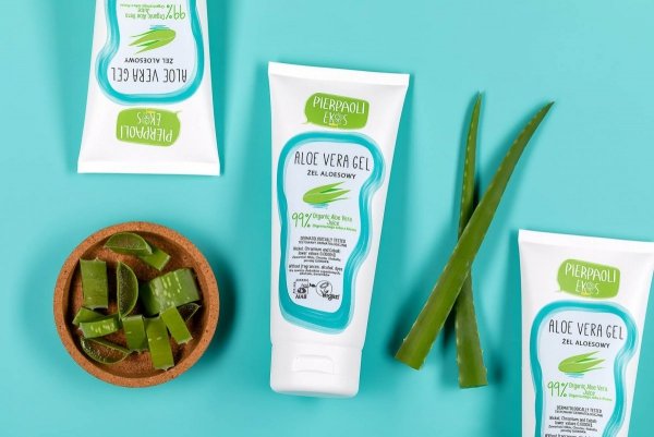 Organic Aloe Gel, 99% Aloe Juice, PIERPAOLI EKOS