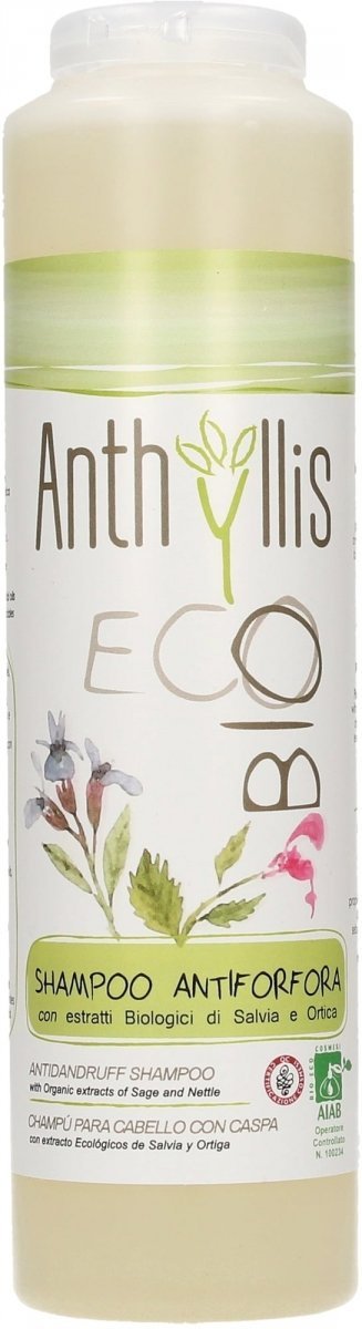 Anti-dandruff shampoo, Very Gentle, Certified, ECO BIO, Anthyllis
