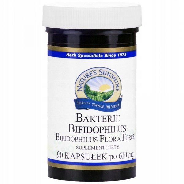 Bifidophilus Flora Force, Nature's Sunshine, 90 capsules