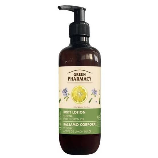 Balsam do ciała Werbena i Olejek ze słodkiej cytryny, GREEN PHARMACY, 400ml