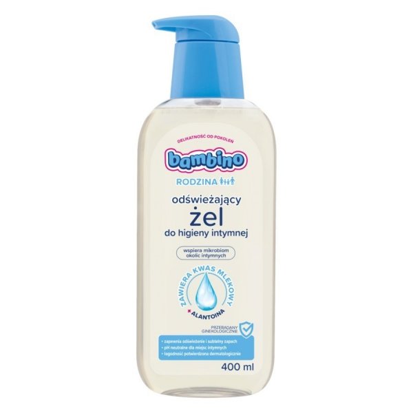 Bambino Rodzina Żel do higieny intymnej hipoalergiczny  400ml