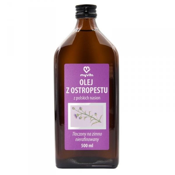 Milk Thistle Oil from Polish Seeds, Myvita