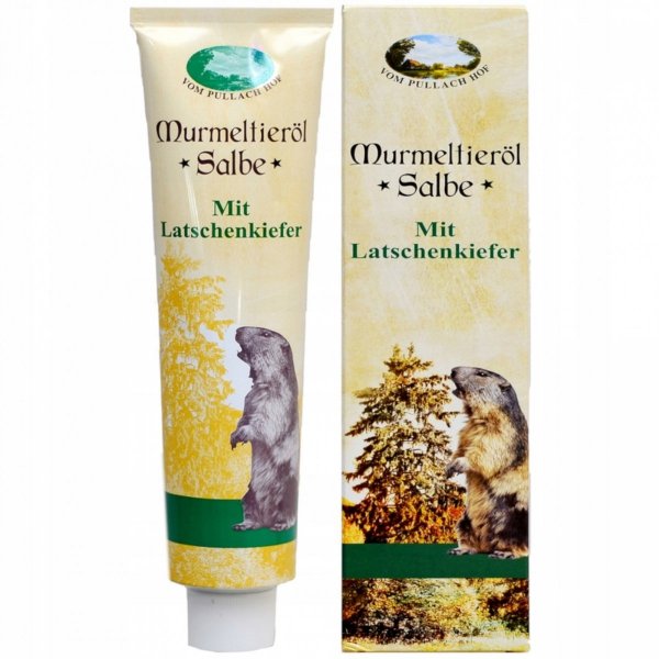 Maść z Sadłem Świstaka i Sosną, Murmeltier Allgau, 200ml