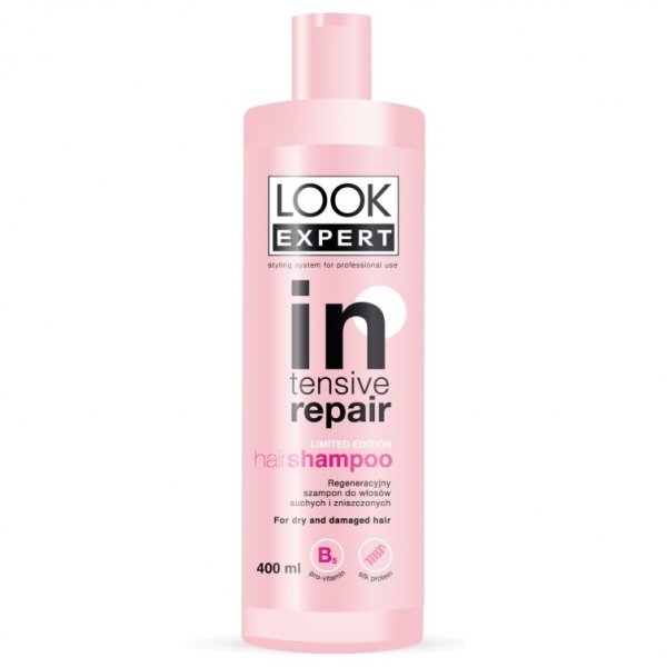 LOOK EXPERT Szampon regeneracyjny do włosów suchych i zniszczonych 400 ml