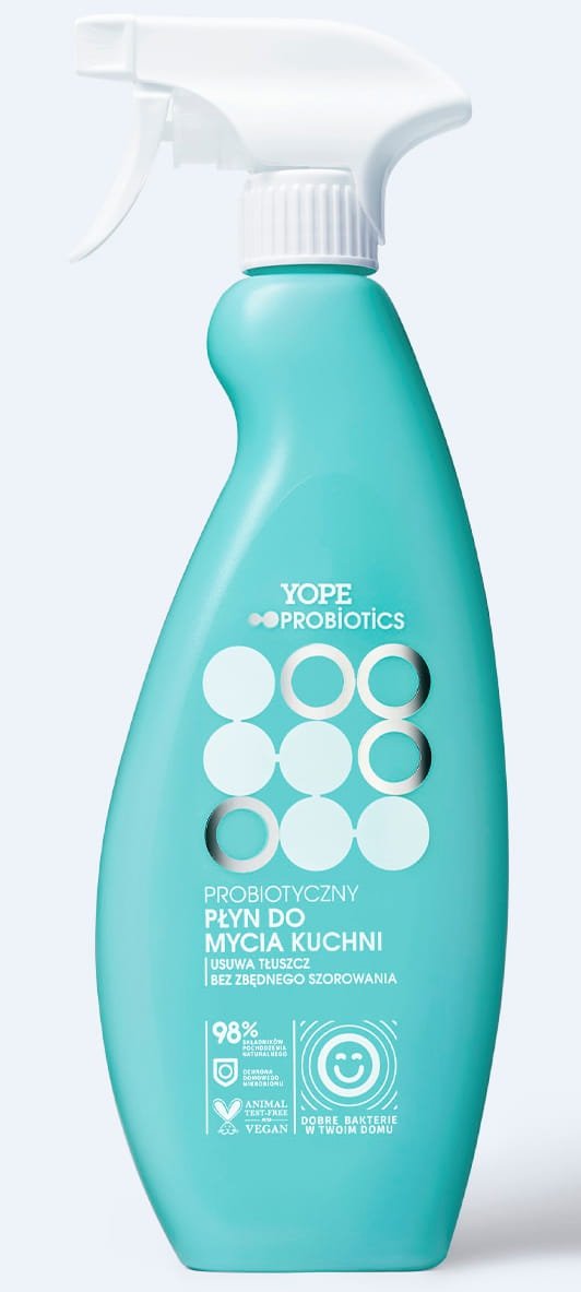 Probiotyczny płyn do mycia kuchni, Yope PROBIOTICS