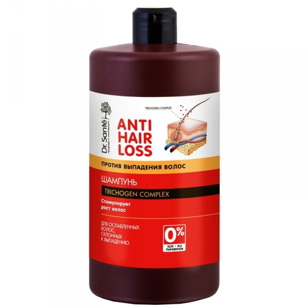 Anti Hair Loss Shampoo Dr.Sante, 1000ml