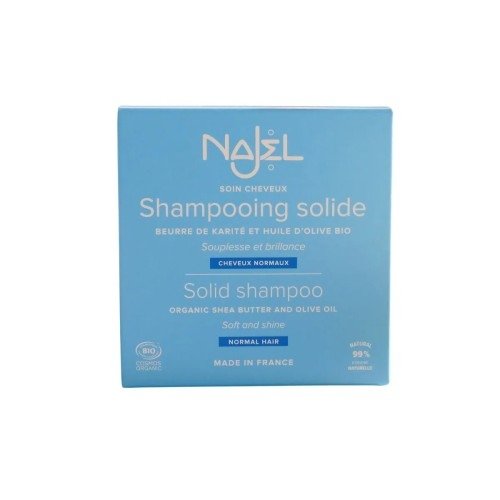 Szampon w kostce, do włosów normalnych, Najel, 75g