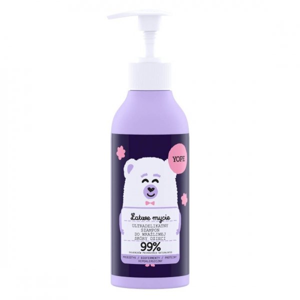 Ultra-gentle Children's Shampoo for Sensitive Skin, Yope