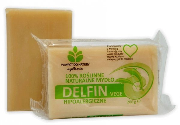 Natural Plant Soap Delfin Vege, Back to Nature, 200g