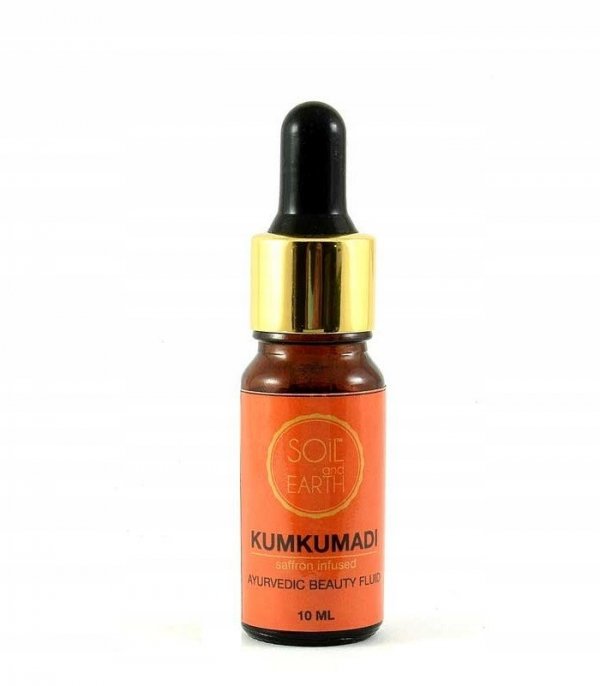 Kumkumadi Oil, 100% Pure, Soil &amp; Earth, 10ml