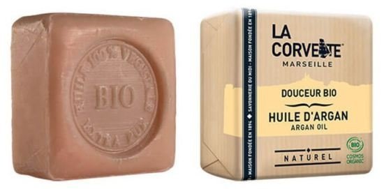 Argan Oil Soap, Organic, La Corvette, 100g