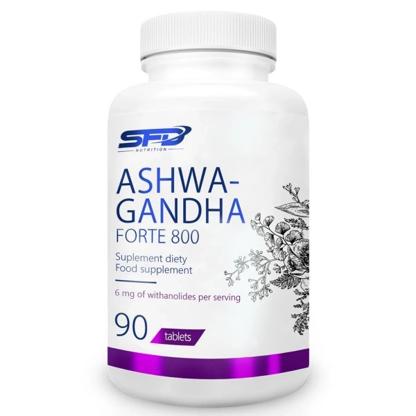 Ashwagandha FORTE 800, SFD, 90 tabletek