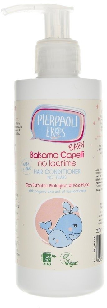 No Tears Hair Conditioner, Pierpaoli EKOS BABY