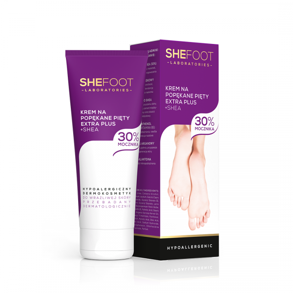 Cracked Heel Cream Ekstra +, SheFoot, 75ml